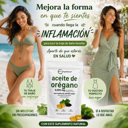 Aceite de Orégano - CÁPSULAS