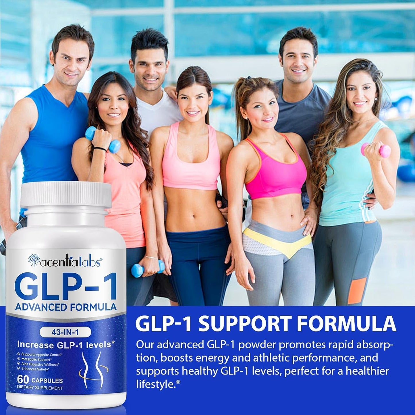GLP-1 Advanced Formula – Control Natural del Apetito y Apoyo para la Pérdida de Peso