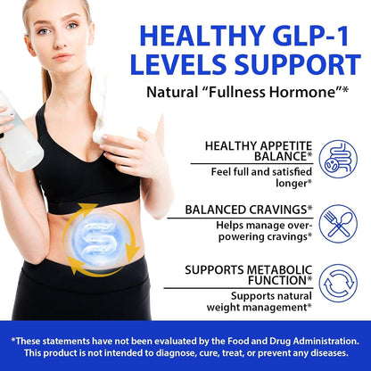 GLP-1 Advanced Formula – Control Natural del Apetito y Apoyo para la Pérdida de Peso