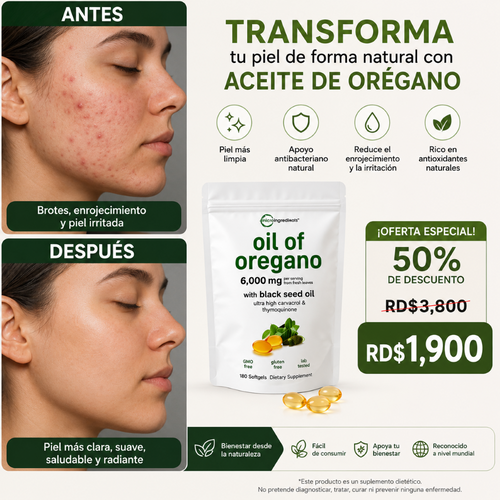 Aceite de Orégano - CÁPSULAS