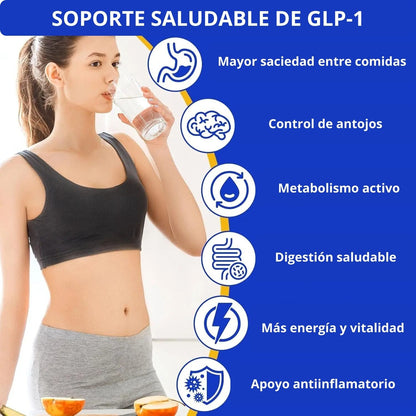 GLP-1 Advanced Formula – Control Natural del Apetito y Apoyo para la Pérdida de Peso