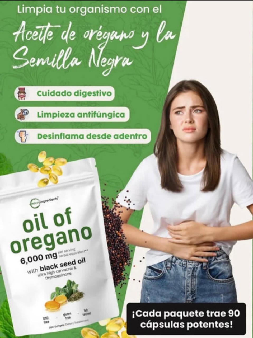 Aceite de Orégano - CÁPSULAS