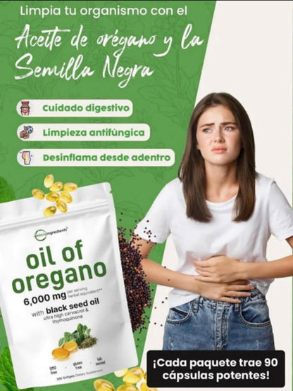 Aceite de Orégano - CÁPSULAS