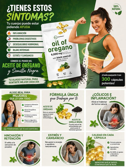 Aceite de Orégano - CÁPSULAS